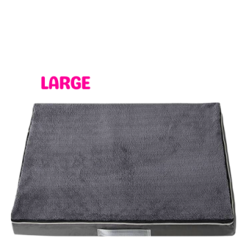 Lavish Pets Memory Foam Bed Grey (L)